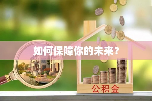 湖口如何保障你的未来？