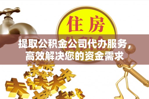 湖口提取公积金公司代办服务，高效解决您的资金需求