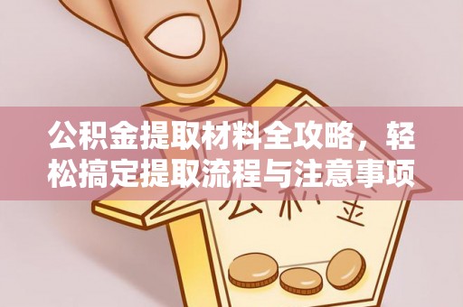 湖口公积金提取材料全攻略，轻松搞定提取流程与注意事项