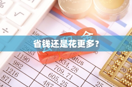 湖口省钱还是花更多？