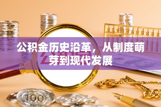 湖口公积金历史沿革，从制度萌芽到现代发展