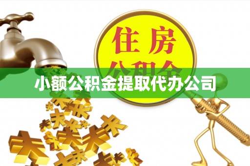 湖口小额公积金提取代办公司