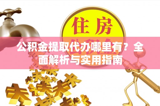 湖口公积金提取代办哪里有？全面解析与实用指南