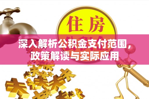 湖口深入解析公积金支付范围，政策解读与实际应用