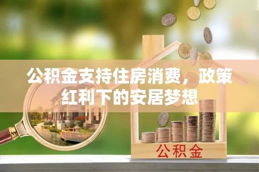 湖口公积金支持住房消费，政策红利下的安居梦想