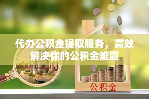 湖口代办公积金提取服务，高效解决你的公积金难题