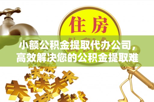 湖口小额公积金提取代办公司，高效解决您的公积金提取难题