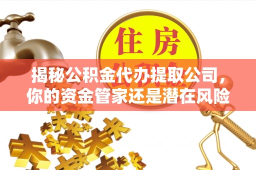 湖口揭秘公积金代办提取公司，你的资金管家还是潜在风险？