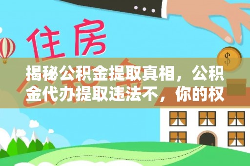 湖口揭秘公积金提取真相，公积金代办提取违法不，你的权益如何保障？