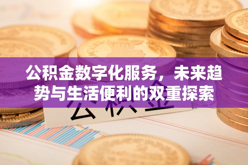 湖口公积金数字化服务，未来趋势与生活便利的双重探索
