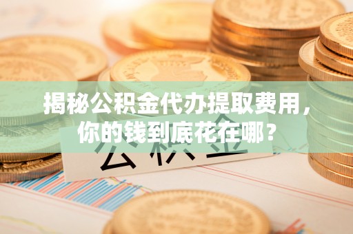 湖口揭秘公积金代办提取费用，你的钱到底花在哪？