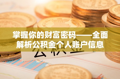 湖口掌握你的财富密码——全面解析公积金个人账户信息