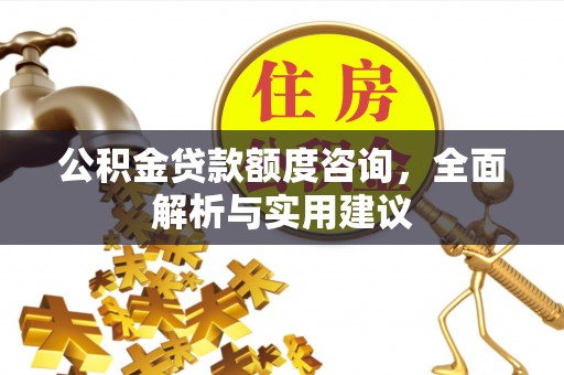 湖口公积金贷款额度咨询，全面解析与实用建议