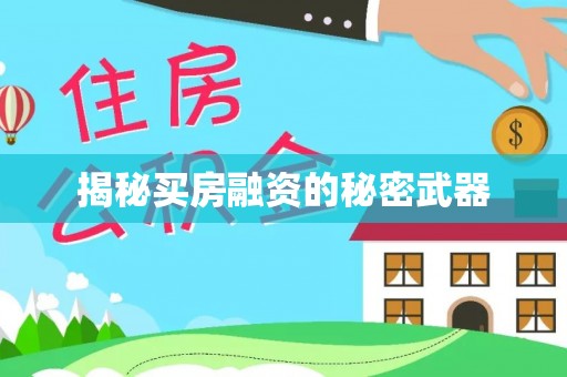 湖口揭秘买房融资的秘密武器