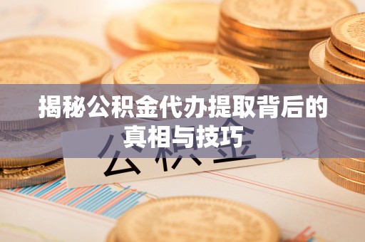 湖口揭秘公积金代办提取背后的真相与技巧