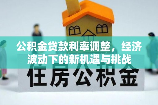 湖口公积金贷款利率调整，经济波动下的新机遇与挑战