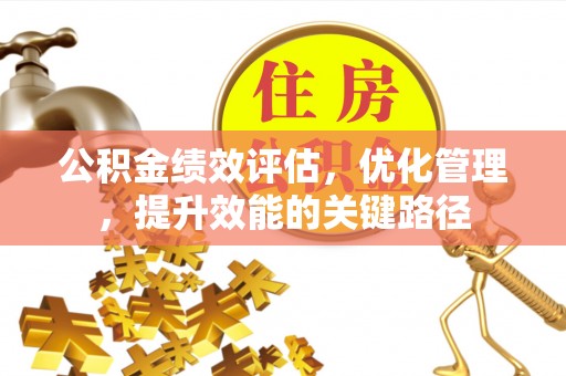 湖口公积金绩效评估，优化管理，提升效能的关键路径