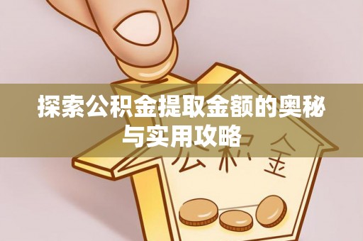 湖口探索公积金提取金额的奥秘与实用攻略