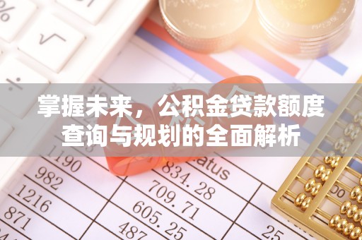 湖口掌握未来，公积金贷款额度查询与规划的全面解析