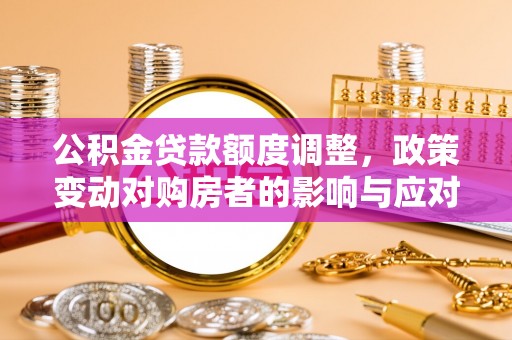 湖口公积金贷款额度调整，政策变动对购房者的影响与应对策略