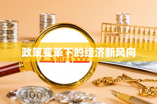 湖口政策变革下的经济新风向