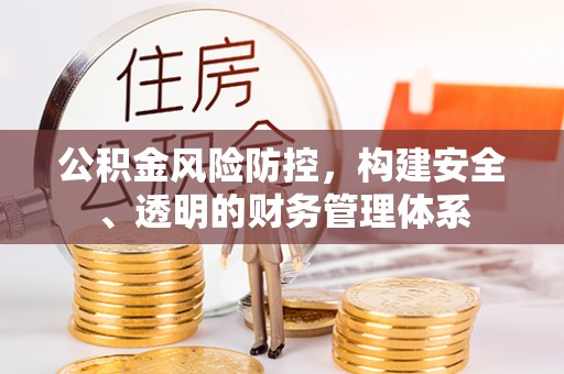 湖口公积金风险防控，构建安全、透明的财务管理体系