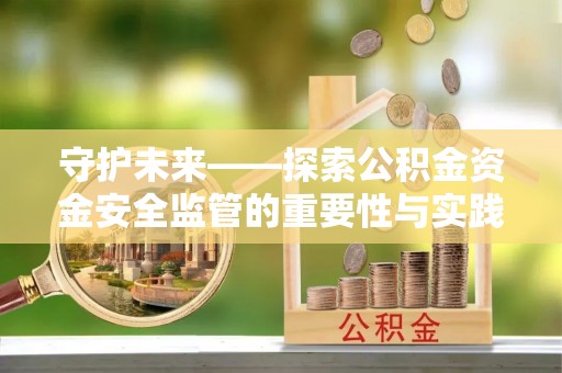 湖口守护未来——探索公积金资金安全监管的重要性与实践路径