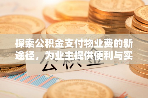 湖口探索公积金支付物业费的新途径，为业主提供便利与实惠