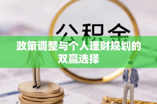 湖口政策调整与个人理财规划的双赢选择