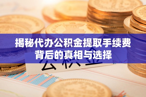 湖口揭秘代办公积金提取手续费背后的真相与选择